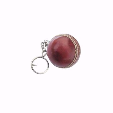 Picture of Cricket Ball Keyring