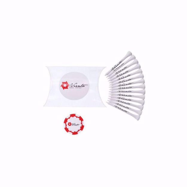 Picture of Golf Tees and Marker Pillow Pack