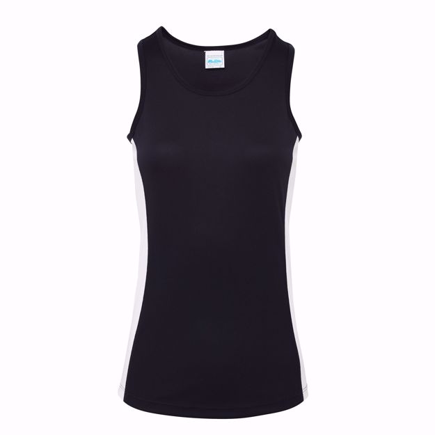 Women's contrast vest