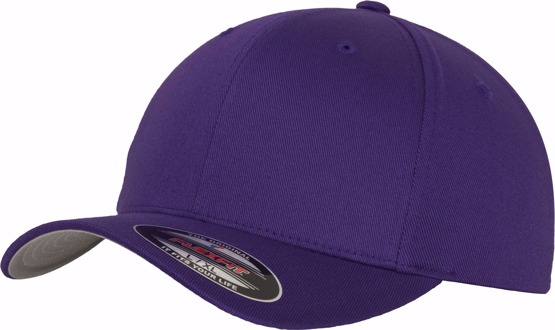 Flexfit Pro-Baseball On-Field Fitted Cap For Men - Stretch Fitted, Structured Visor, 6-Panel, Polyester-Cotton Blend
