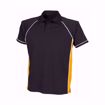 Children's piped performance polo