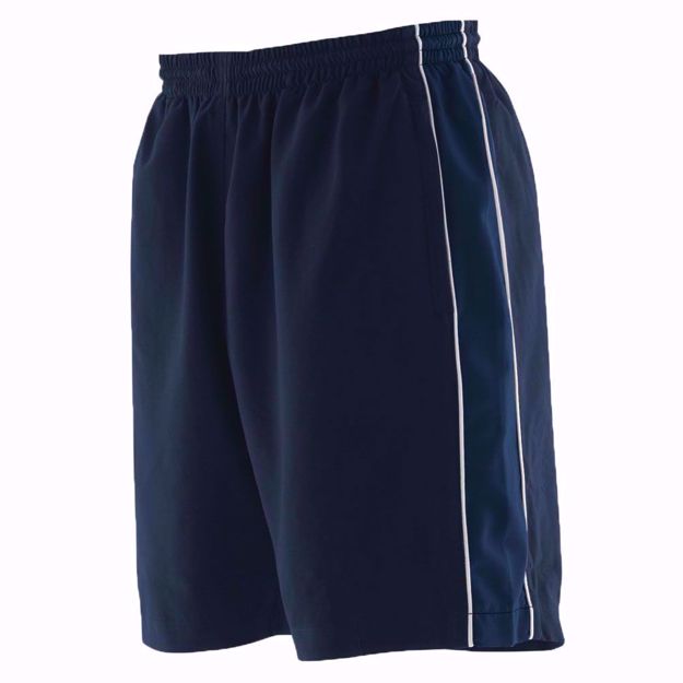 Sporty Thoughts. Branded piped shorts | Sporty Thoughts