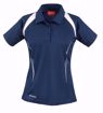 Branded women's team spirit polo