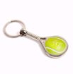 Tennis Racket Metal Keyring