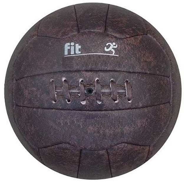 Size 5 vintage look football with white print