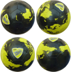 World Design Size 5 Football in Black and Yellow